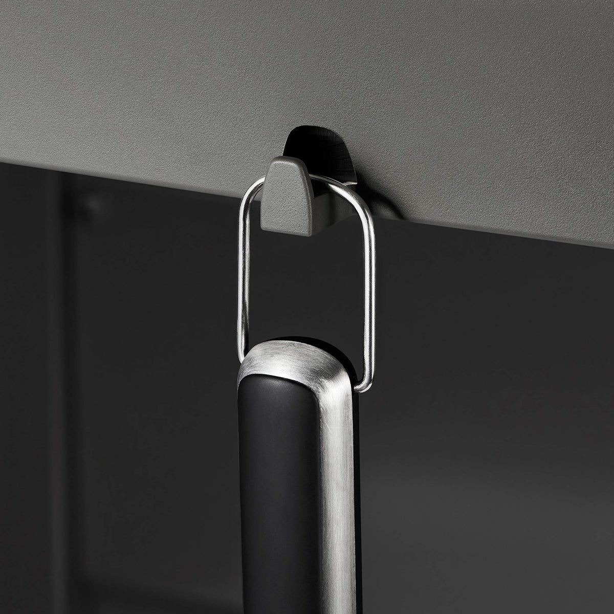 OXO Turner's hanging ring offers convenient grill-side storage