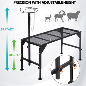Oxphanor space-saving design keeps the barn tidy when not in use.