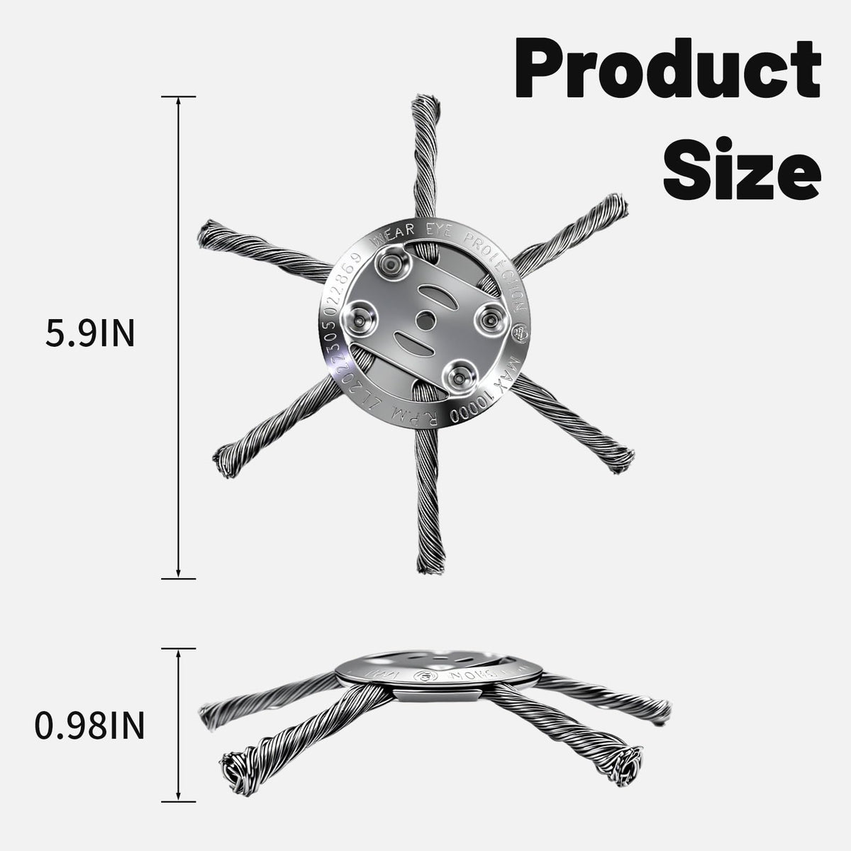 OXT stainless twisted wires offer durable cutting action.