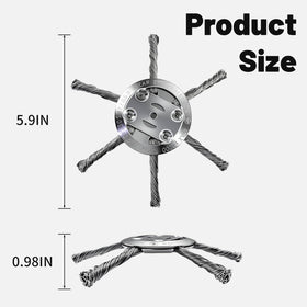 OXT stainless twisted wires offer durable cutting action.