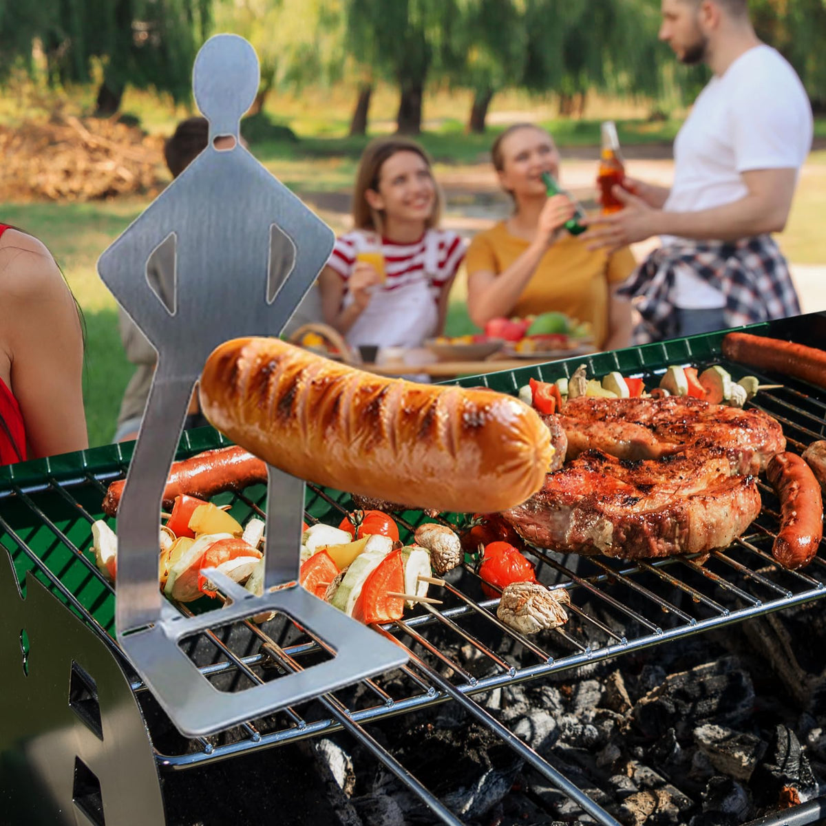 OYASUMI backyard BBQ accessory sparks conversation and elevates gatherings.