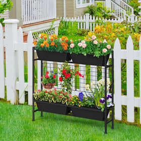 OYEAL drainage tray prevents soil mess from overwatering