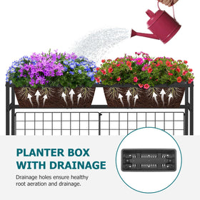 OYEAL durable frame withstands weather for long-lasting outdoor use.