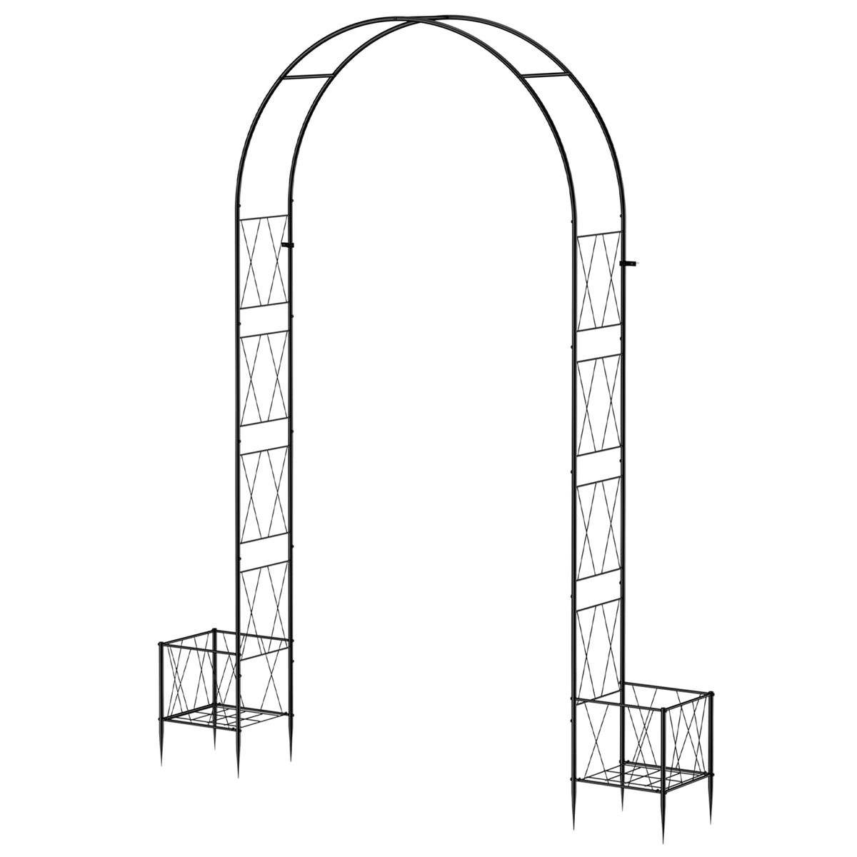 OYEAL easy-install arch with included hardware for quick setup