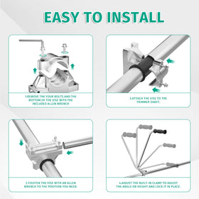 oyenbboi durable alloy aluminum construction resists rust and deformation