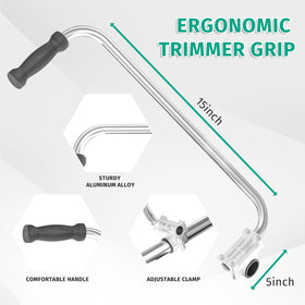 oyenbboi ergonomic trimmer grip with angle-adjustable design for better posture