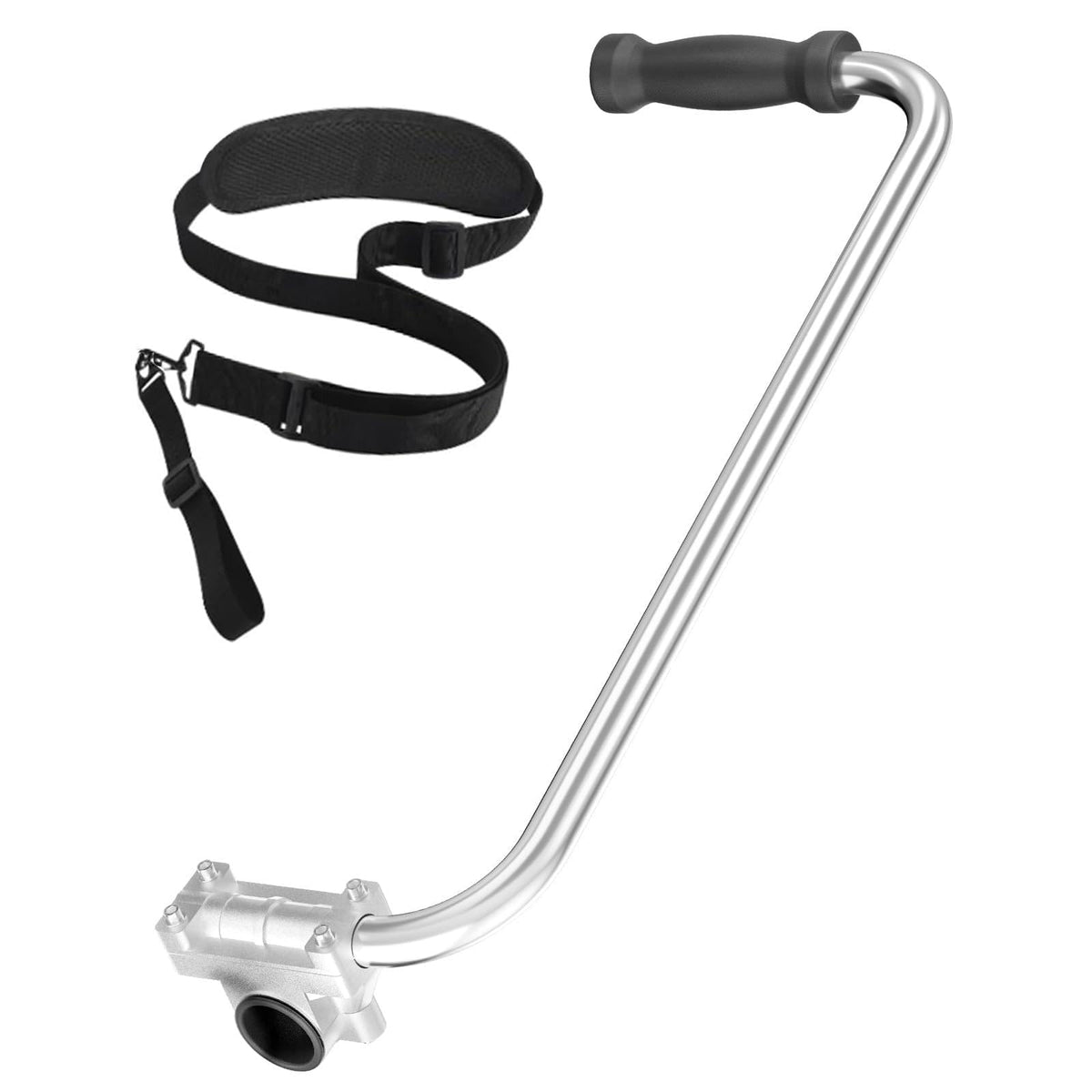 oyenbboi upgraded weed eater handle with extended grip for comfy upright trimming