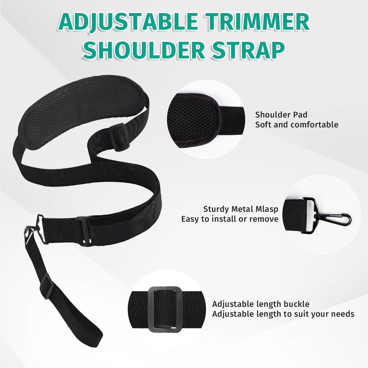 oyenbboi weed eater handle extension bracket clamp enables easy installation
