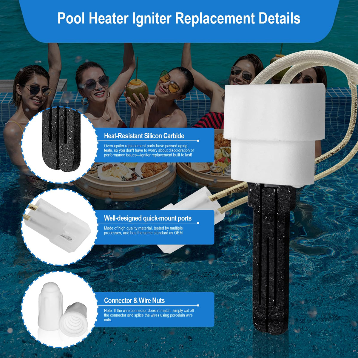 OYENDE heat-resistant materials help ensure durable ignition in demanding conditions.