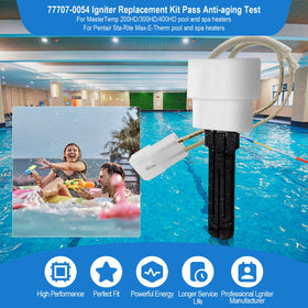 OYENDE igniter for pool heater compatible with Pentair Sta-Rite models for versatile replacement.