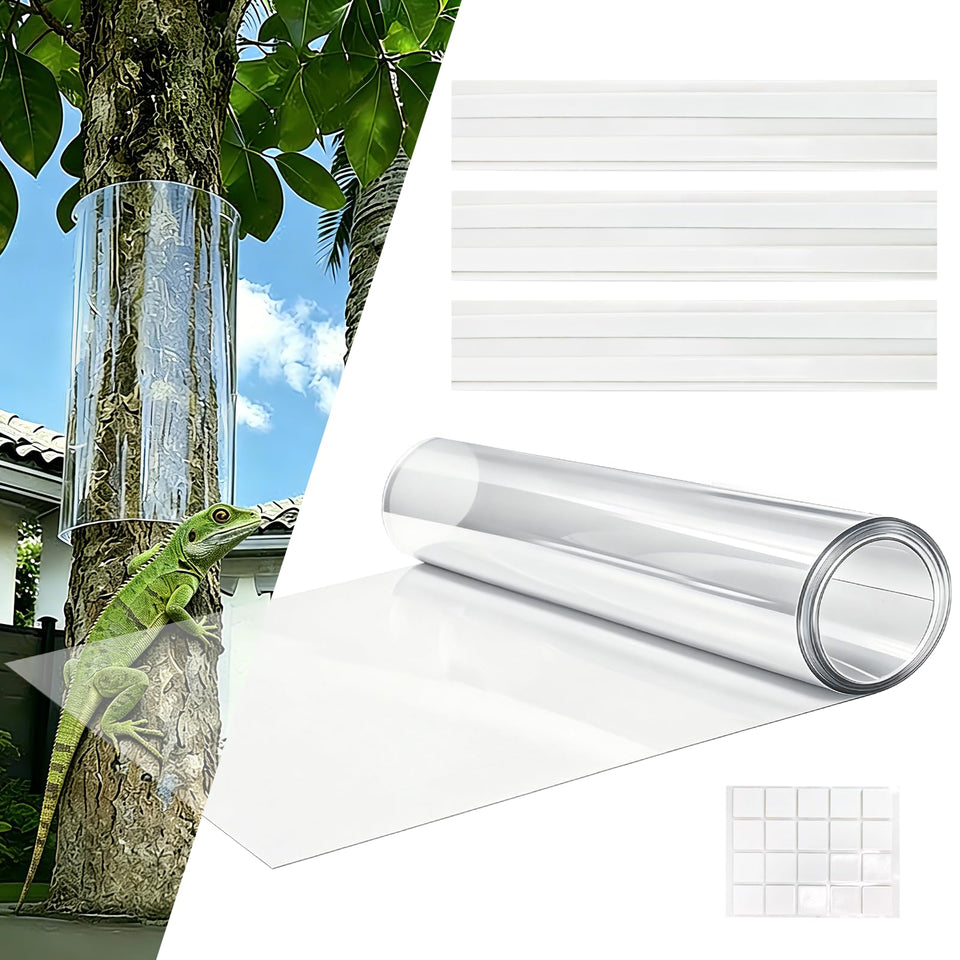 oyhqes Iguana Tree Wrap package contents shown for quick, clean installation.