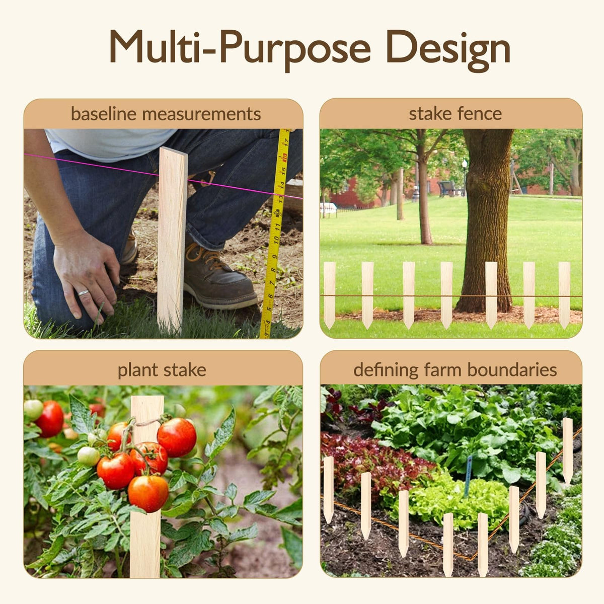 oyhqes yard-marking posts simplify yard projects with quick placement