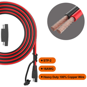 OYMSAE 12ft copper extension cable highlighting rugged durability