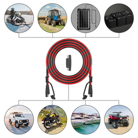 OYMSAE universal SAE connectors support multiple batteries and chargers