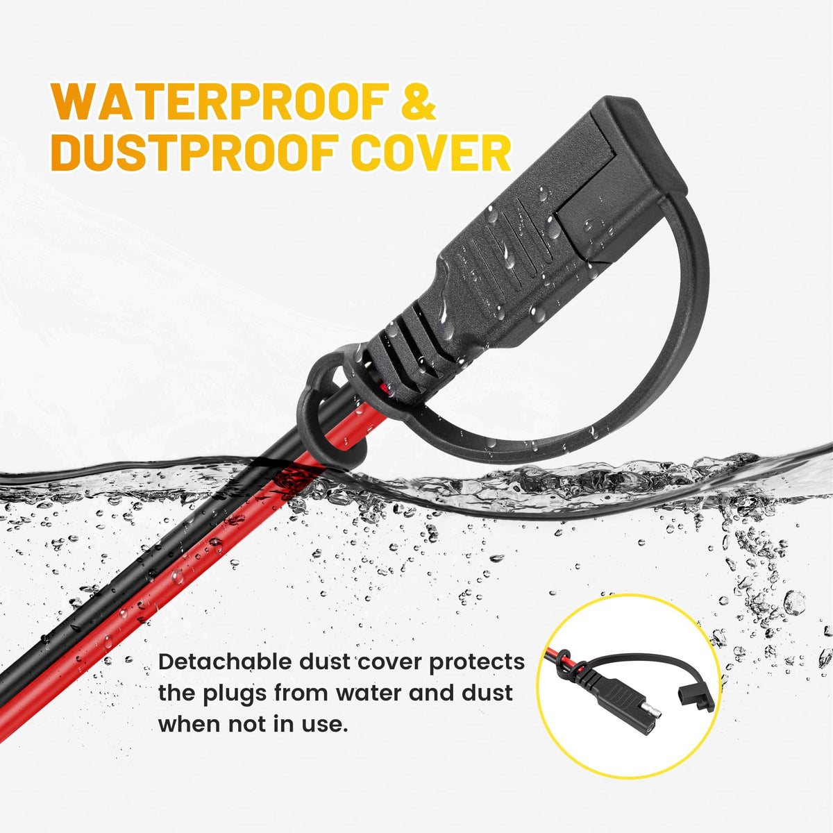 Oyviny heavy-duty jacketed cable provides durable insulation for rugged outdoor use.