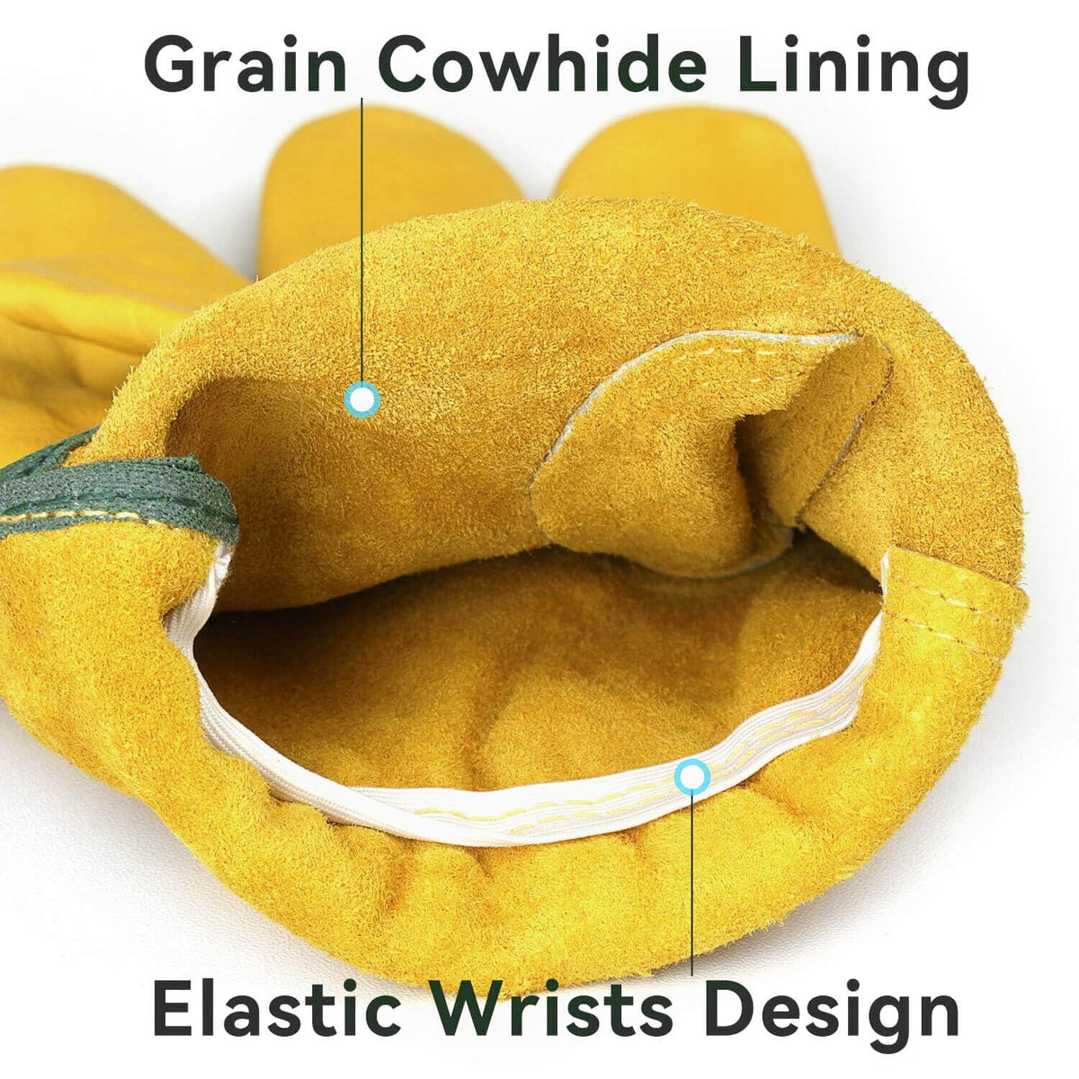 OZERO gloves showing keystone thumb for improved dexterity