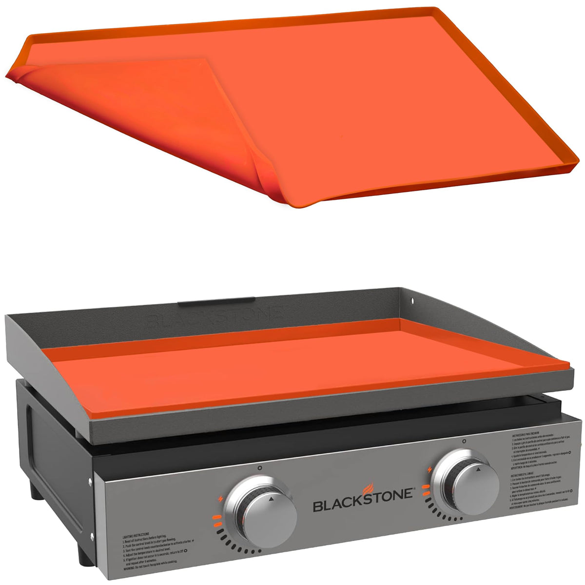 OZG 22in griddle mat fits Blackstone perfectly for a secure surface