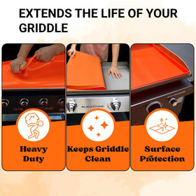 OZG easy-clean mat simplifies cleanup after grilling sessions