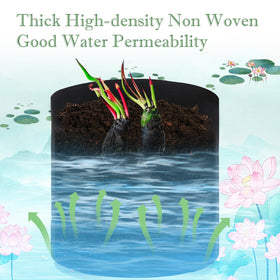 OZIO reusable pond pot folds flat for easy storage