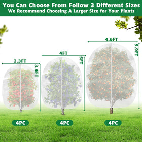 OZMI easy-harvest netting with zipper access simplifies picking berries.