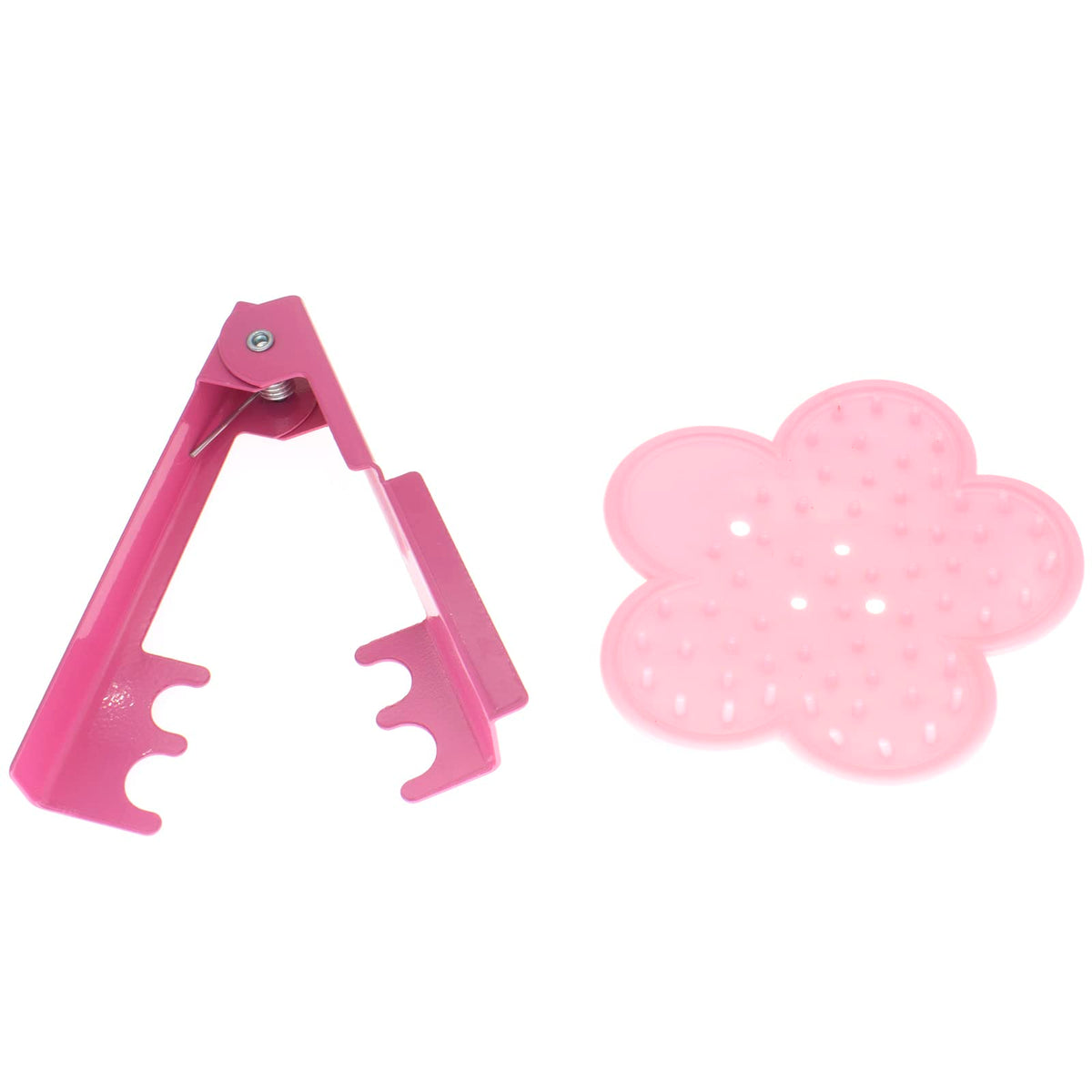 OZXNO Rose Stem Stripper metal piece pink for quick thorn removal.