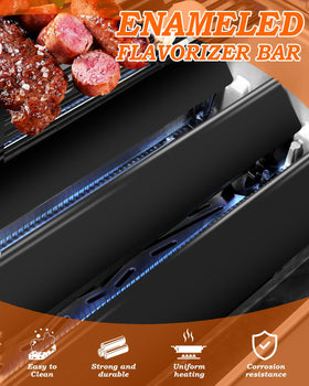 Paayox quality with a one-year grill parts warranty.
