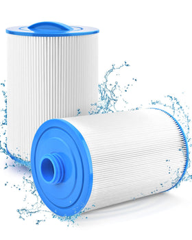 PACETAP 1-1/2 inch SAE thread spa filter 2-pack, easy replacement.