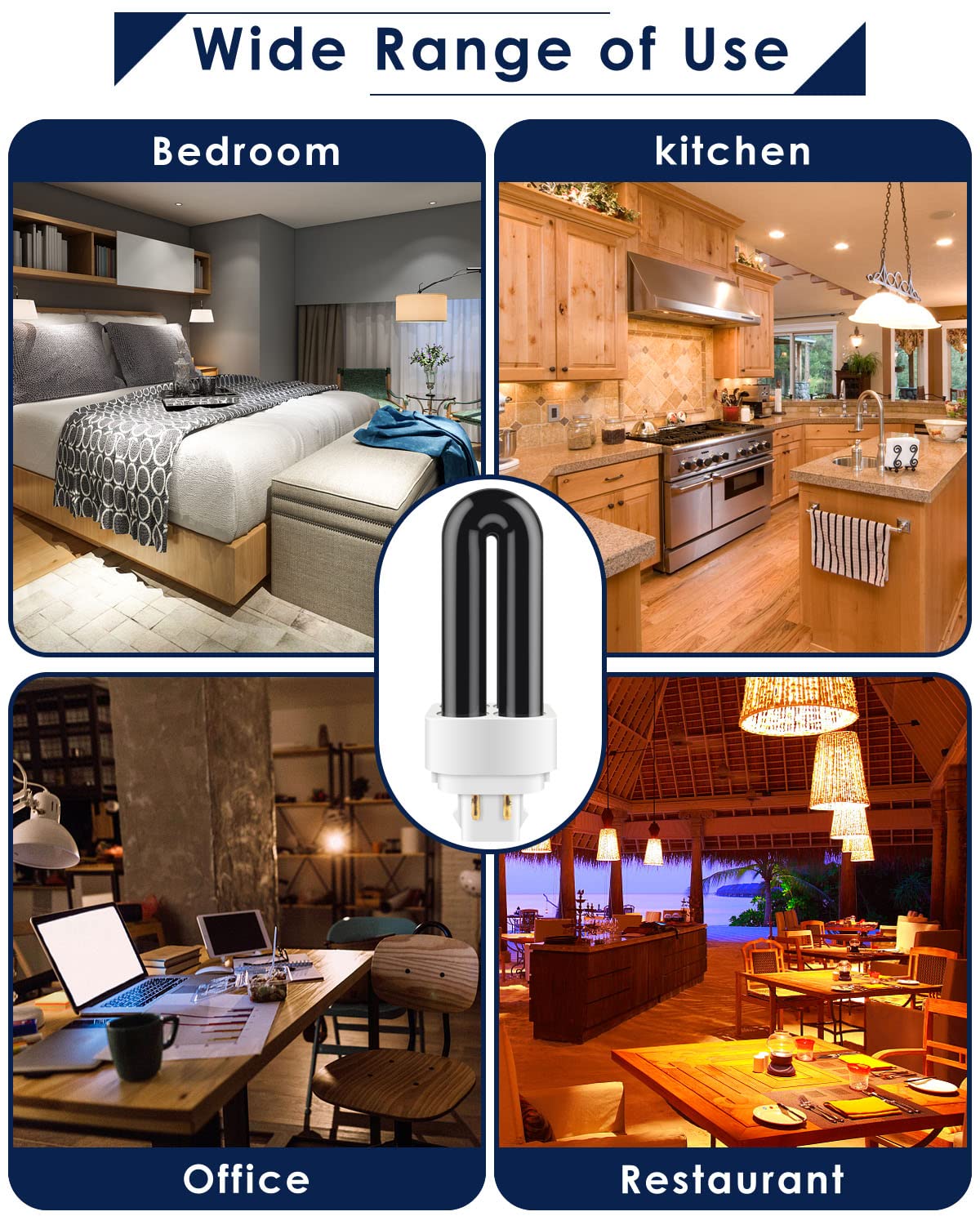 PACETAP four-pack replacement bulbs for multiple DT models for upkeep