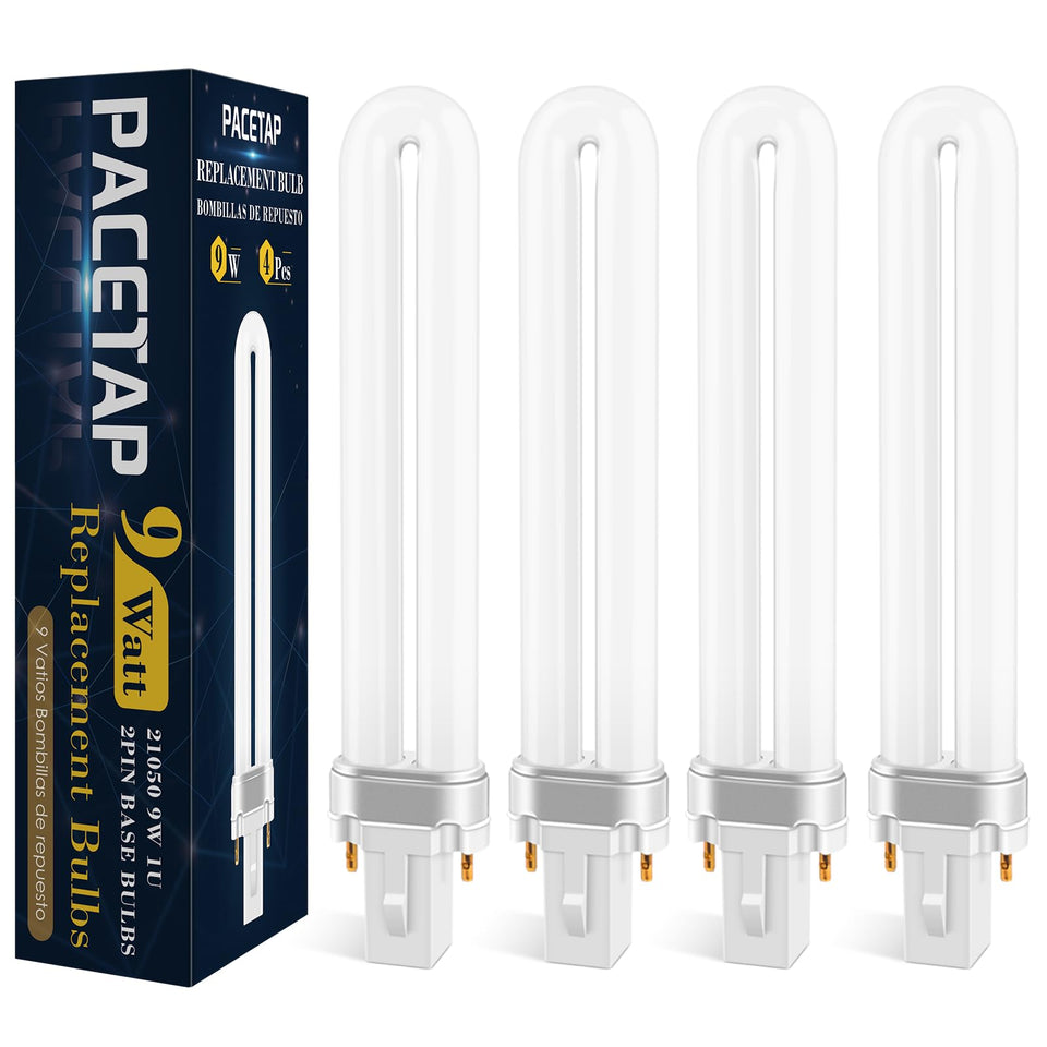 PACETAP 9W bulbs compatible with DynaTrap, a reliable replacement for DT3009 and DT3019.