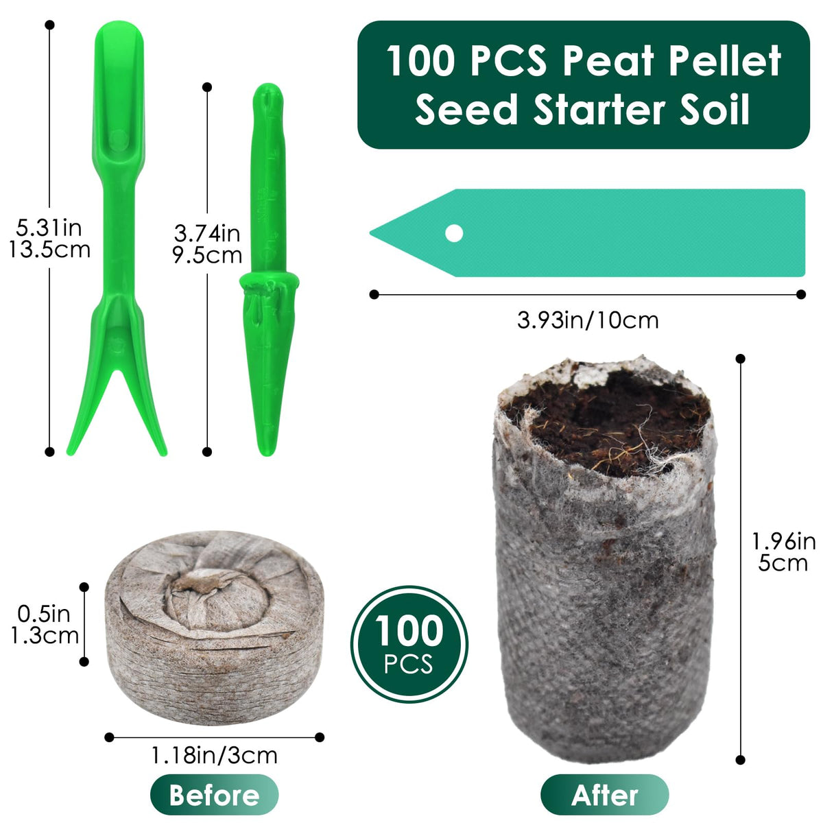 PACETAP biodegradable mesh-wrapped pellet ready for transplanting.