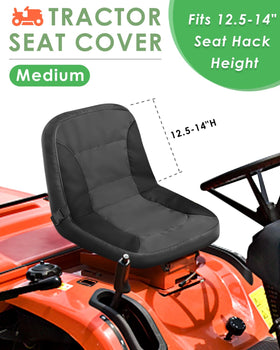 PACETAP seat cover back pocket design, keeps gloves and tools within reach.