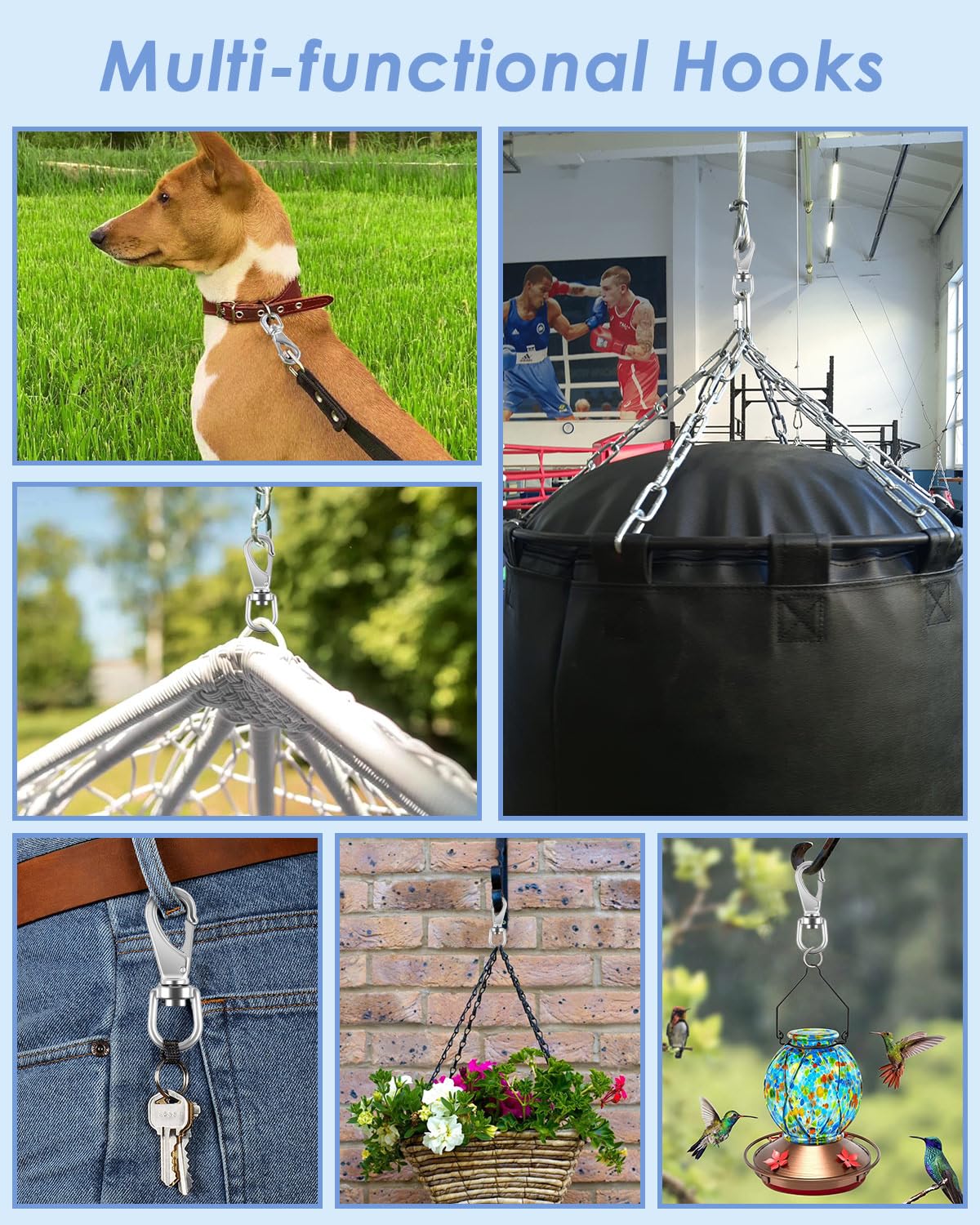 PACETAP wall-hanging clip for plants or decor, quick and secure attachment.