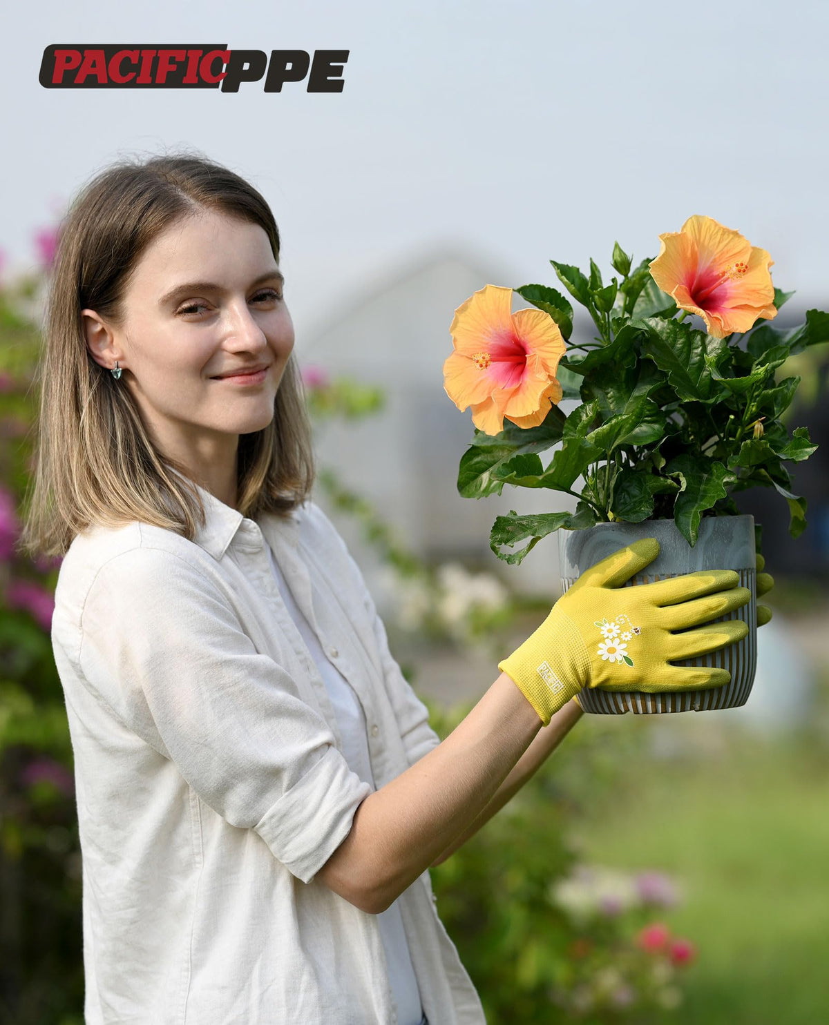 PACIFIC PPE versatile gloves suitable for gardening, DIY, and more.