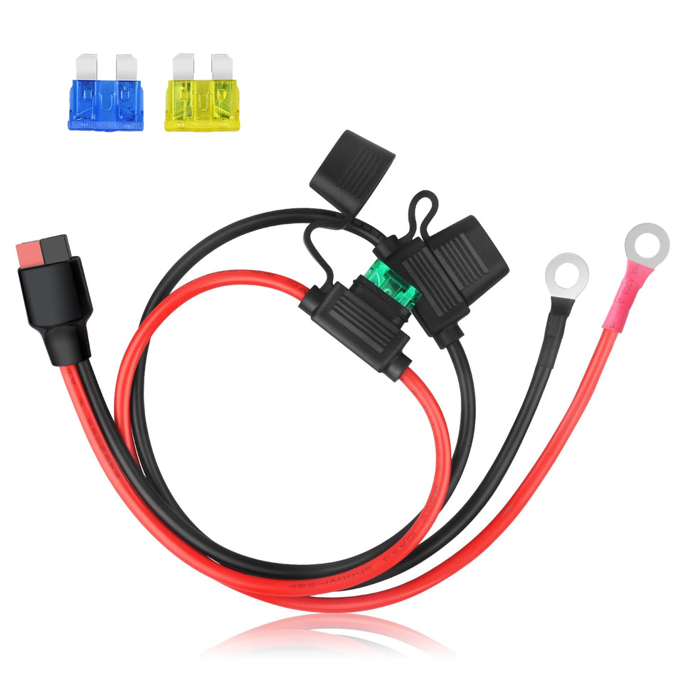 PAEKQ 10AWG connector with O-ring terminal close-up for reliable outdoor charging