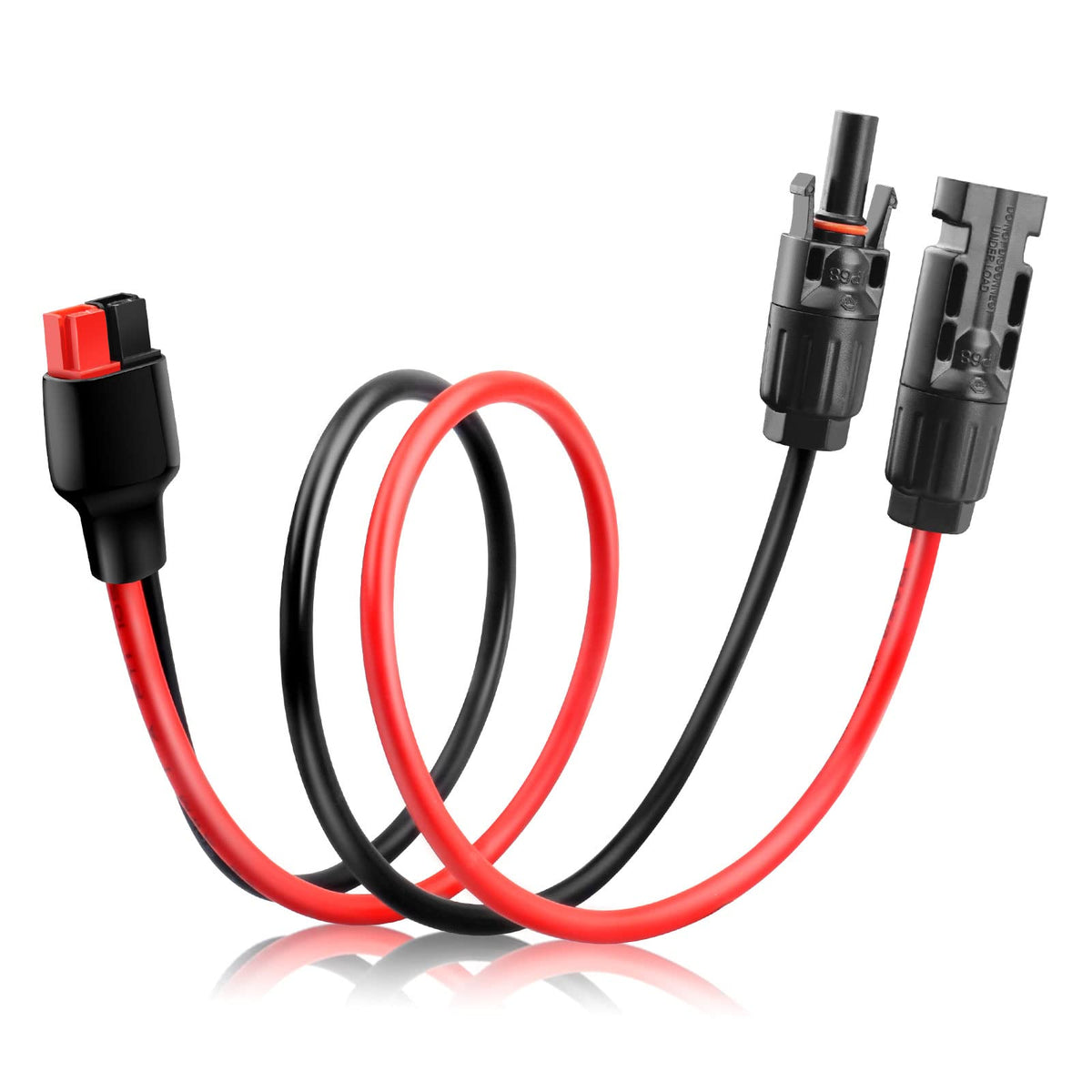 PAEKQ 10AWG solar panel cable close-up shows thick copper for reliable power delivery.