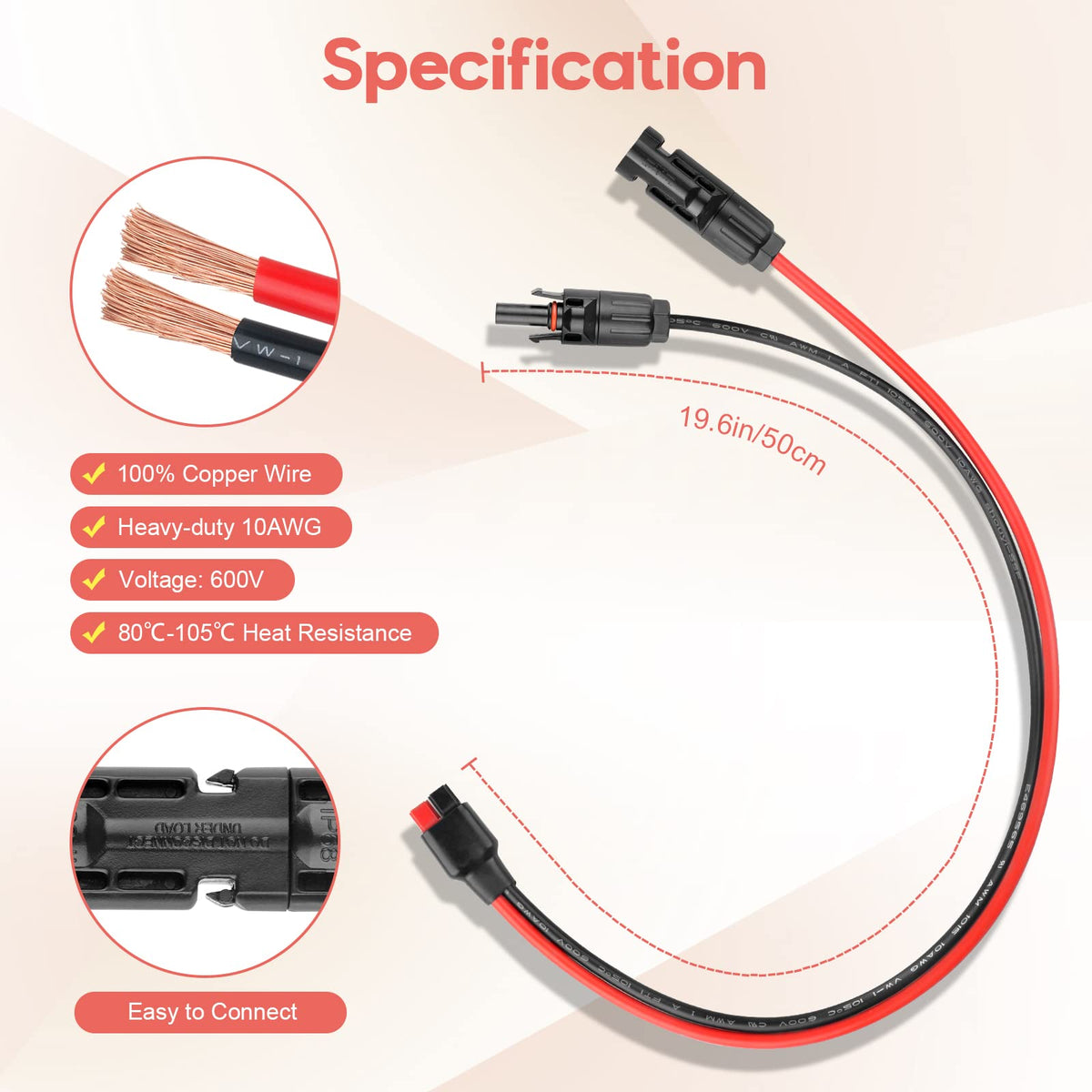 PAEKQ cable attached to a Goal Zero Yeti for flexible power extension.