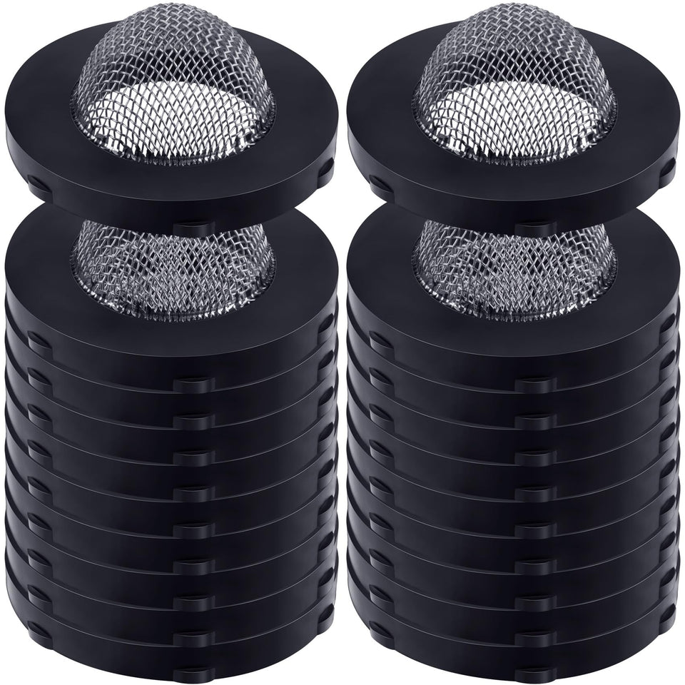 PAGOW 20pcs hose filter washers overview showing complete kit for versatile water filtration