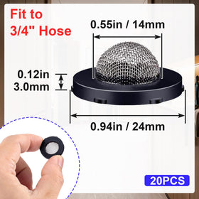 PAGOW stainless steel filter detail highlights durable mesh and precise fit