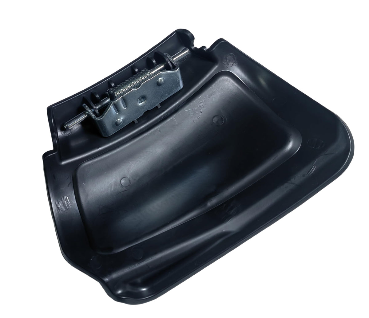 Palart 987-02516A hinge close-up; smooth operation during mulch control.