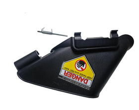 Palart lawn mower side discharge chute assembly with part 731-07131