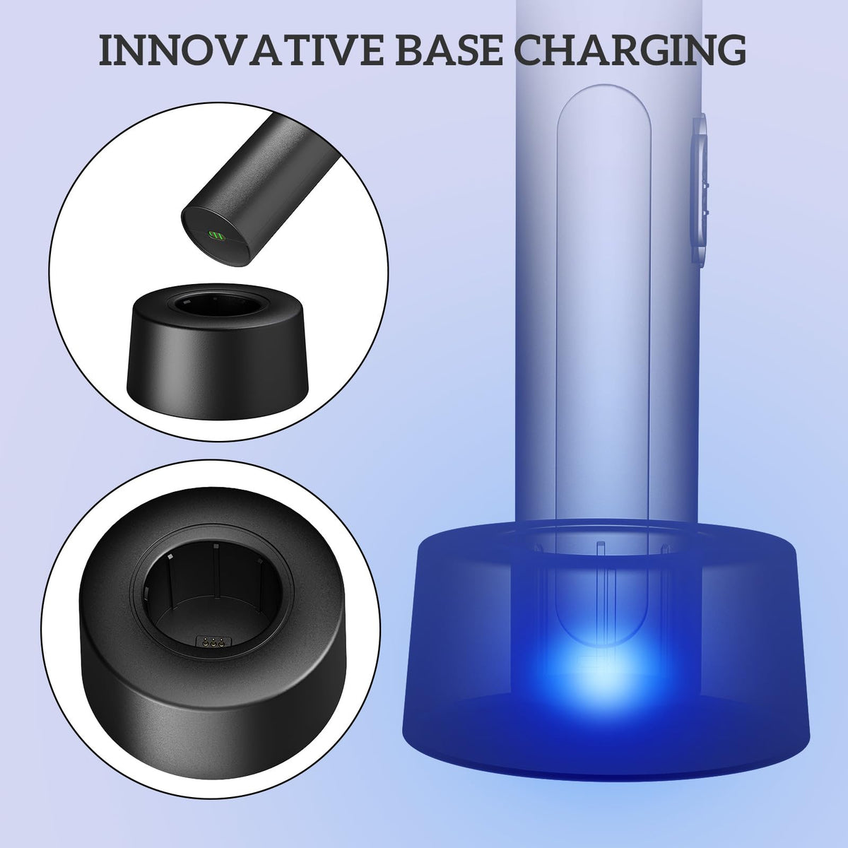 PALONE 1200mAh battery with LED indicators shows power at a glance