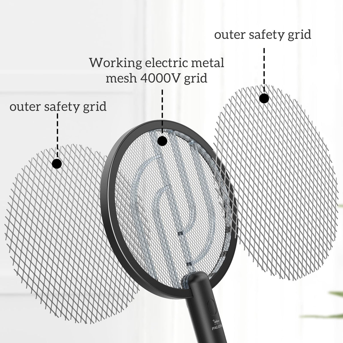 PALONE auto mode uses UV lure for hands-free pest attraction