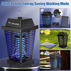 PALONE bug zapper modes showing Normal, Off, and Night use.