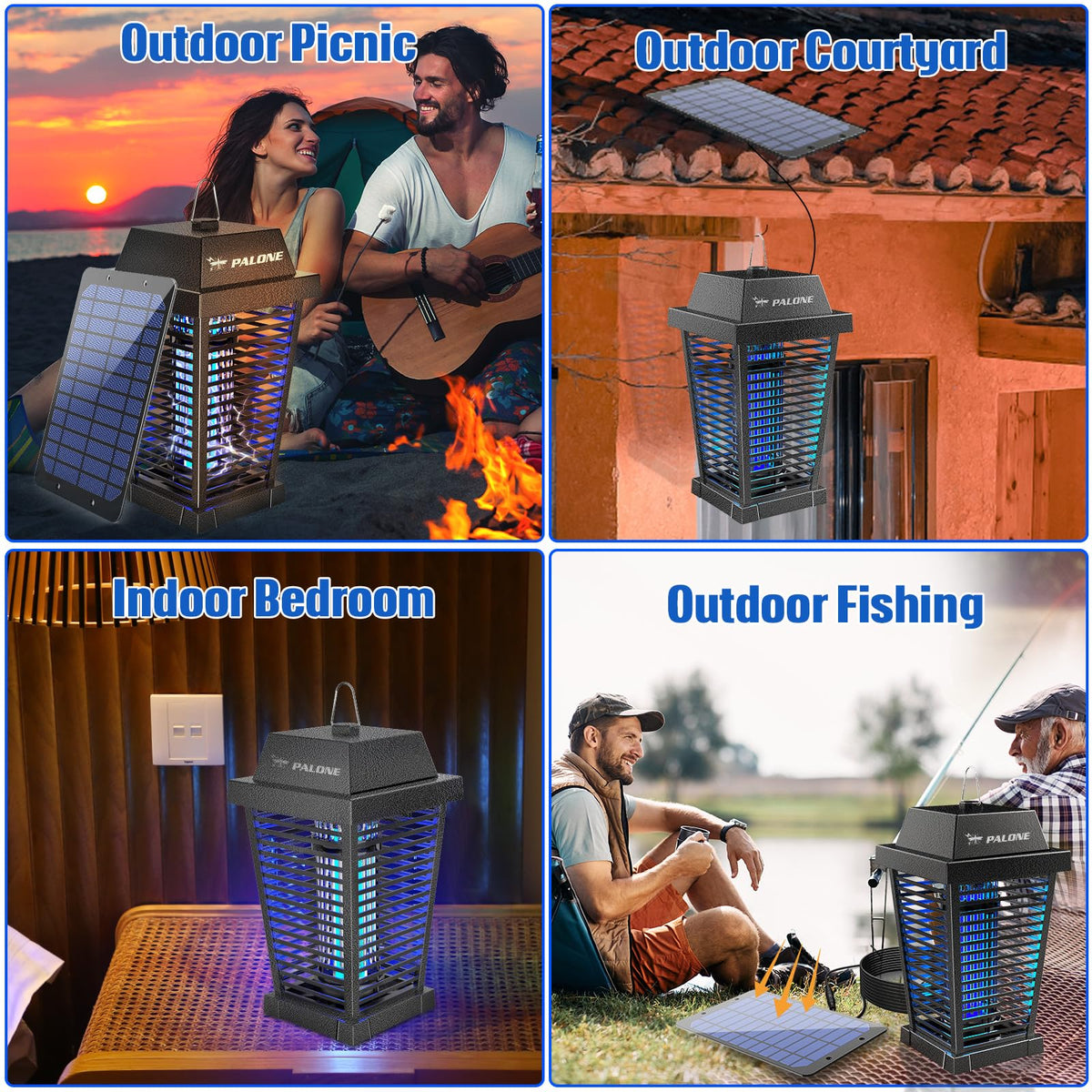 PALONE versatile indoors and outdoors use on patio, balcony, or garden.