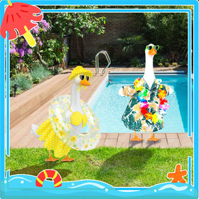 PaLuQiYa yellow swim ring creates instant tropical character.