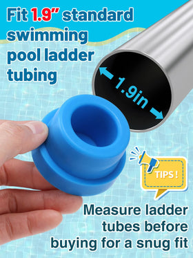PAMASE 1.9-inch ladder tube fit provides snug installation.