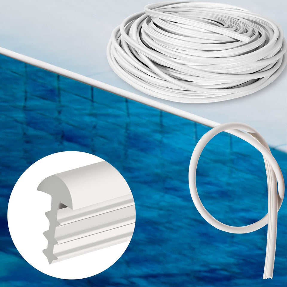 pamase 120ft liner lock roll secures pool liner in place.