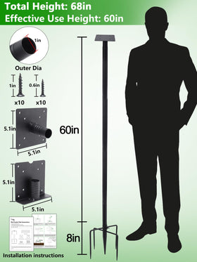 PAMASE easy-installation diagram showing step-by-step assembly at home.