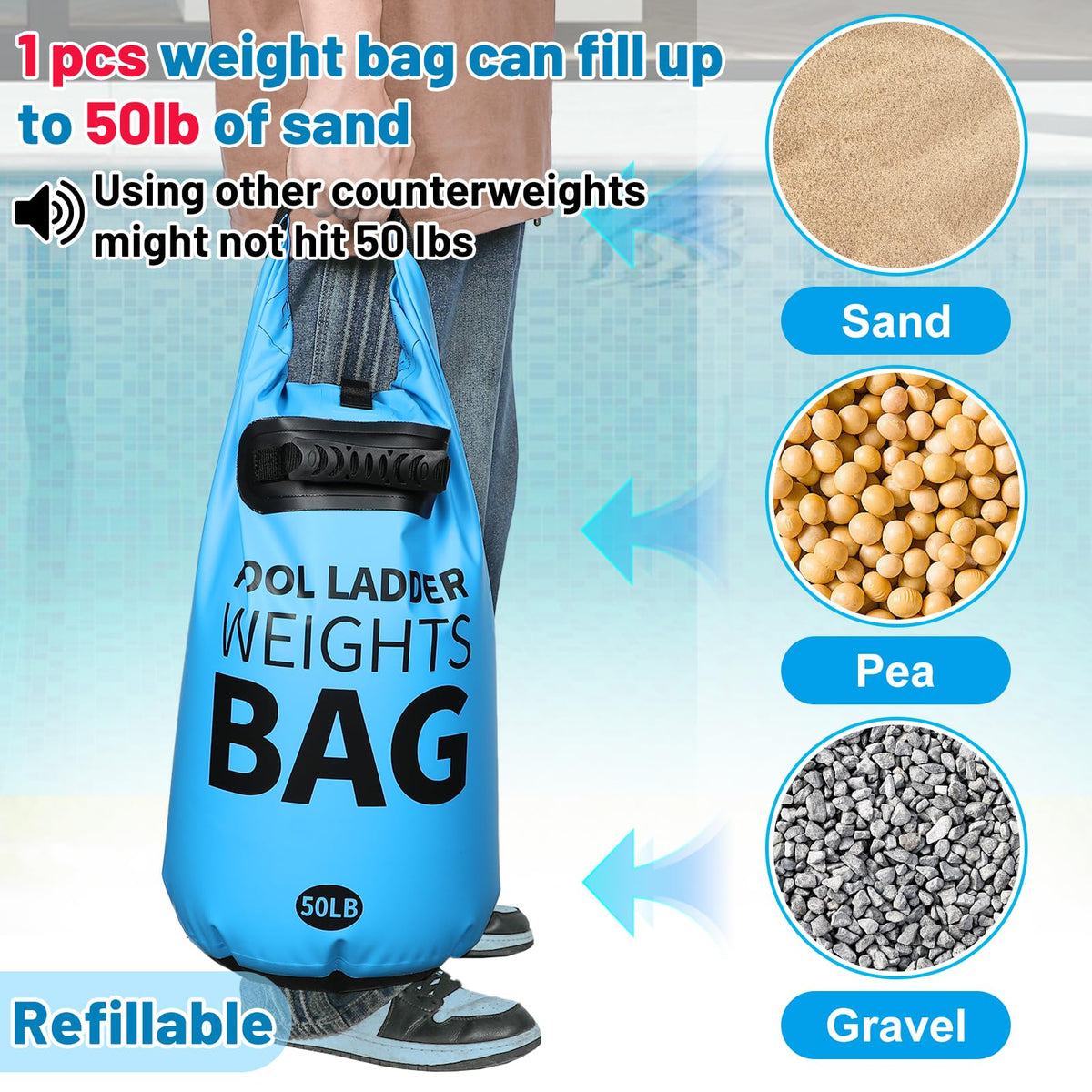 Pamase foldable ladder weights store compactly when not in use.