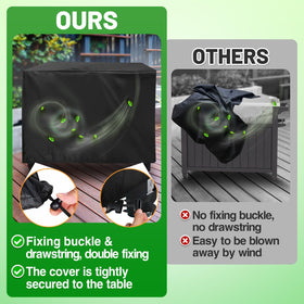 PAMASE cover side handles enable quick removal for access.